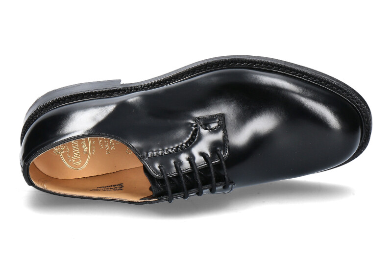 Church's Derby SHANNON POLISHED BINDER BLACK (40½) Church's Derby SHANNON POLISHED BINDER BLACK (40½)