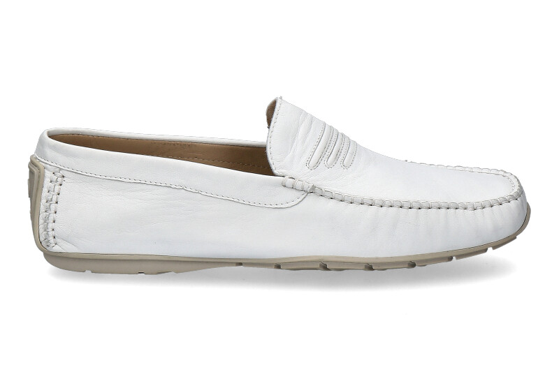Aldo Bruè Mokassin NAPPA BIANCO (44½) Aldo Bruè Mokassin NAPPA BIANCO (44½)