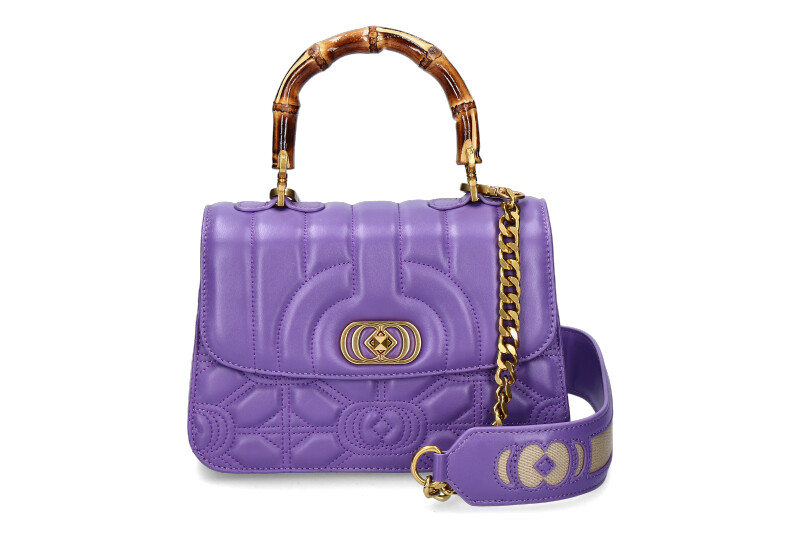 La Carrie Henkeltasche LEATHER VIOLET La Carrie Henkeltasche LEATHER VIOLET