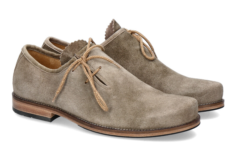 Dirndl + Bua Trachtenschuh ANTIKBOCK TAUPE (43) Dirndl + Bua Trachtenschuh ANTIKBOCK TAUPE (43)