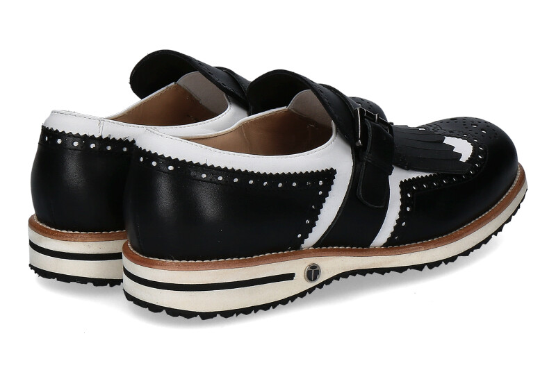 Tee Golf Shoes Herren- Golfschuh ADAM VITELLO WP NERO BIANCO (40½)