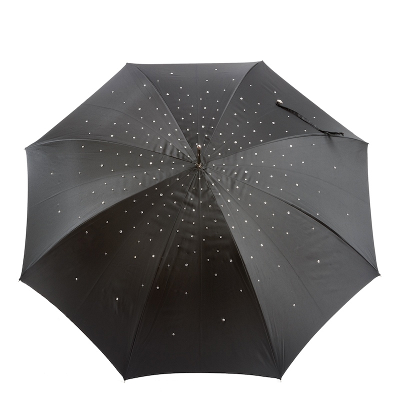 Pasotti Regenschirm NERO STRASS