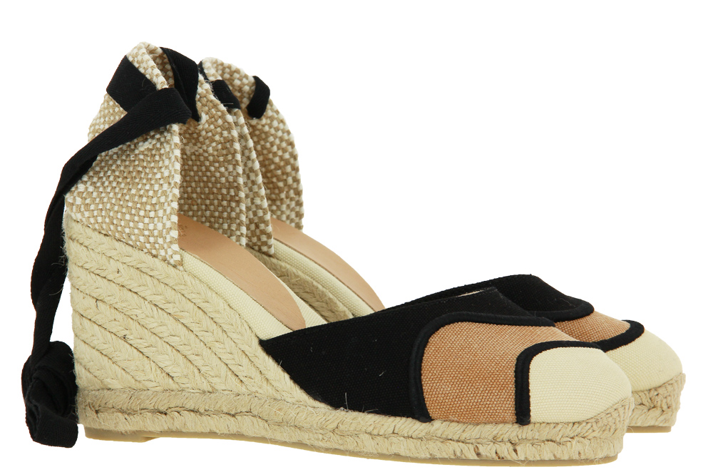 Castaner Keilsandale Casey TOSTADO MULTICOLOR