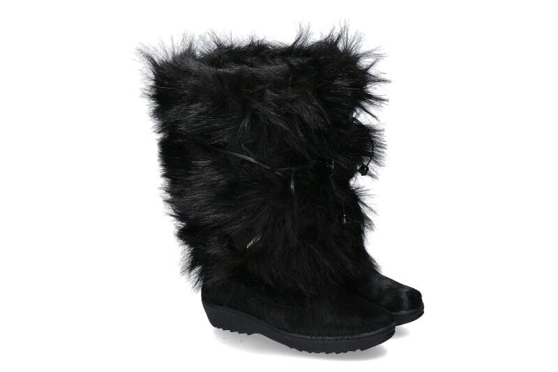 Oscar Sport Fellstiefel GIADA FAUX FUR- schwarz