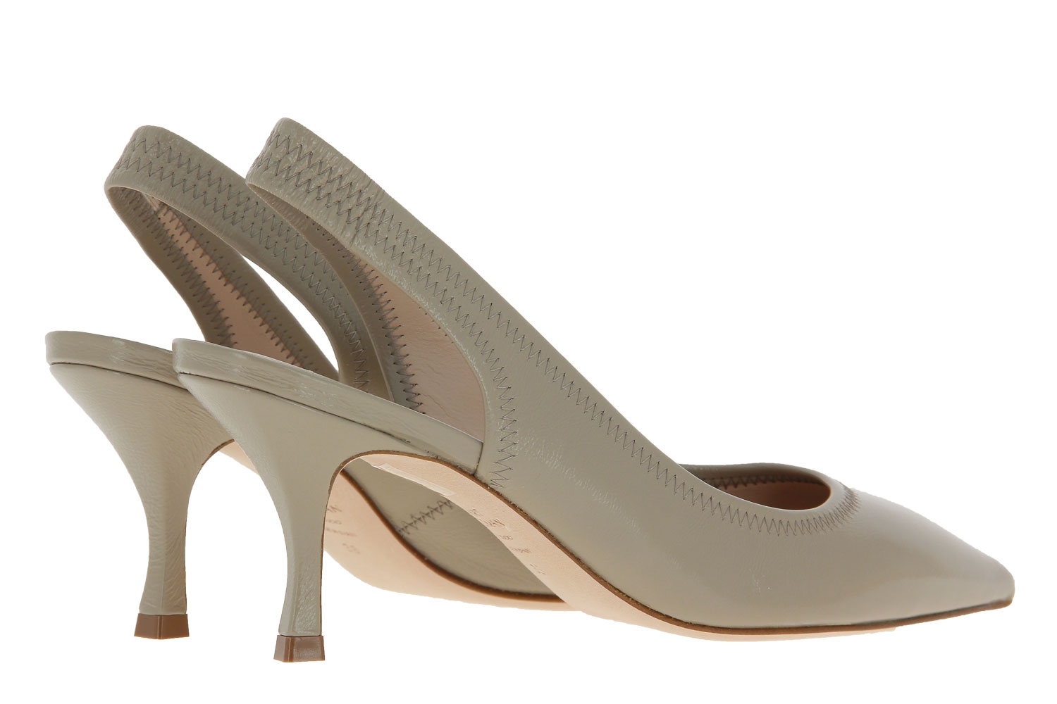 Stuart Weitzman Slingpumps ODETTE STONE GLEAMING TRIPON (40)