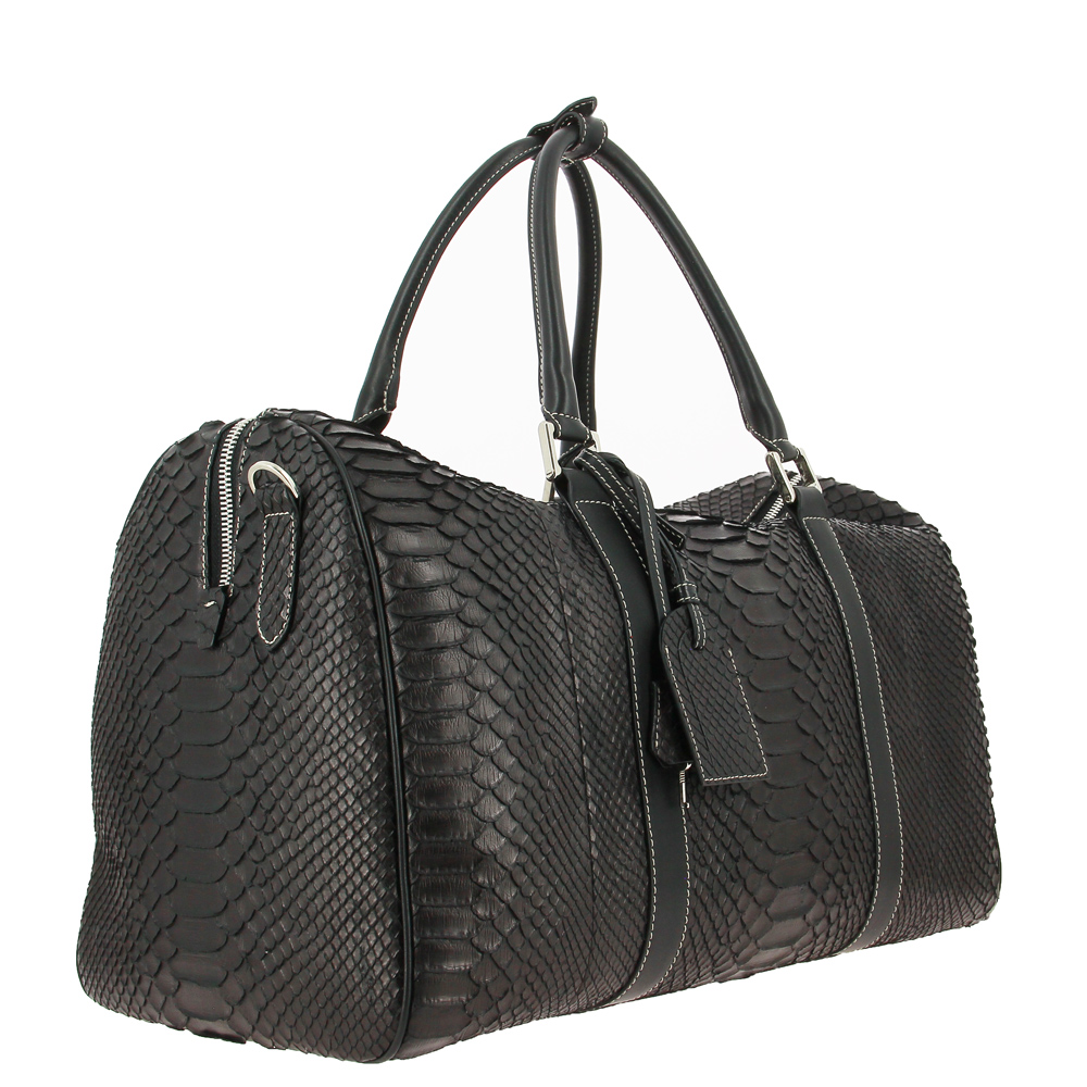 Silvano Biagini Weekender REAL PYTHON- schwarz