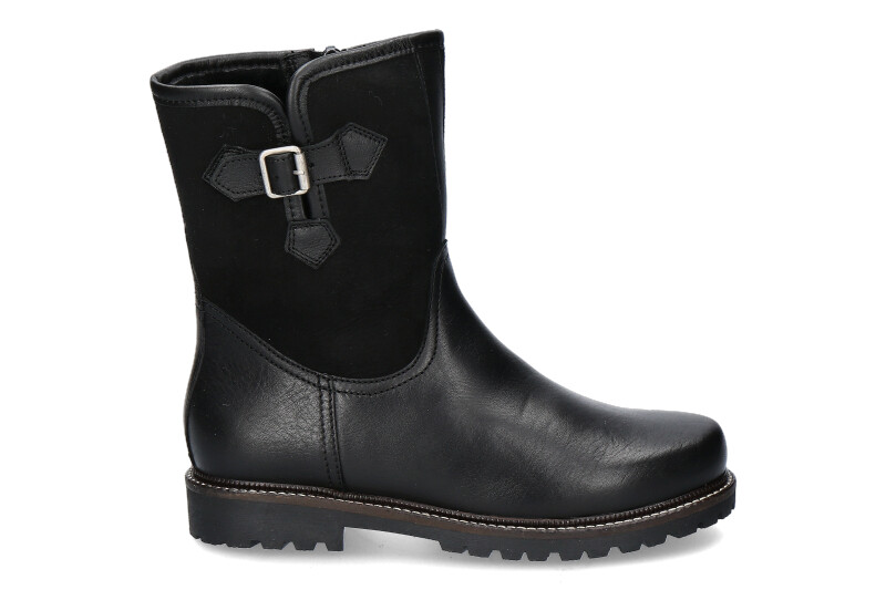 Dirndl + Bua Stiefelette gefüttert PANIOLO VELOUR SCHWARZ (40) Dirndl + Bua Stiefelette gefüttert PANIOLO VELOUR SCHWARZ (40)