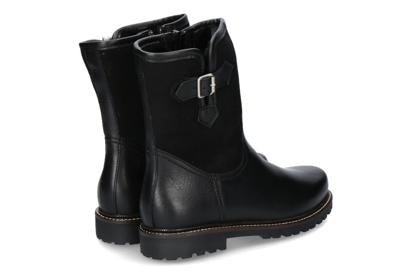 Dirndl + Bua Stiefelette gefüttert PANIOLO VELOUR SCHWARZ (40) Dirndl + Bua Stiefelette gefüttert PANIOLO VELOUR SCHWARZ (40)