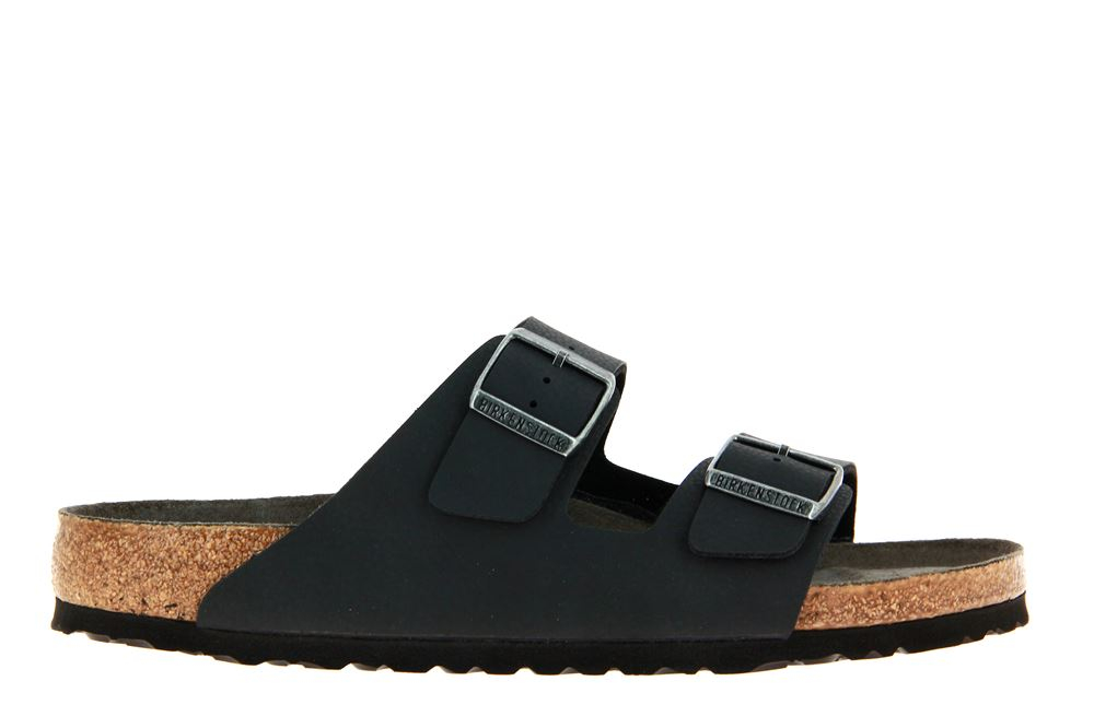 Birkenstock Pantolette ARIZONA SCHMAL DESERT SOIL BLACK (40)