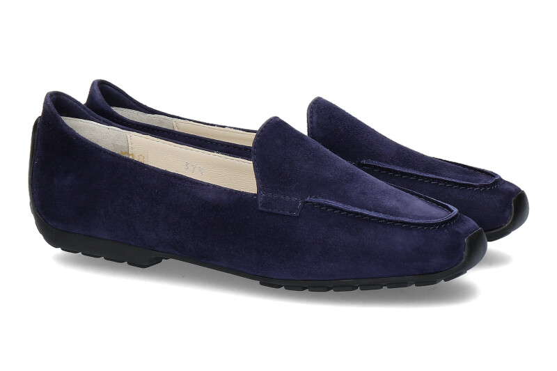 Mania Slipper 25 CAMOSCIO- dunkelblau