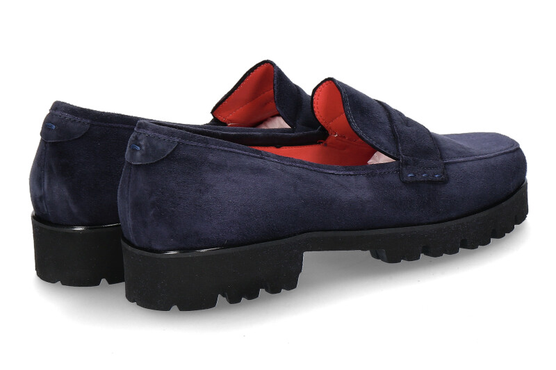 Pas de rouge Slipper MARTA CAMOSCIO INK (42½)