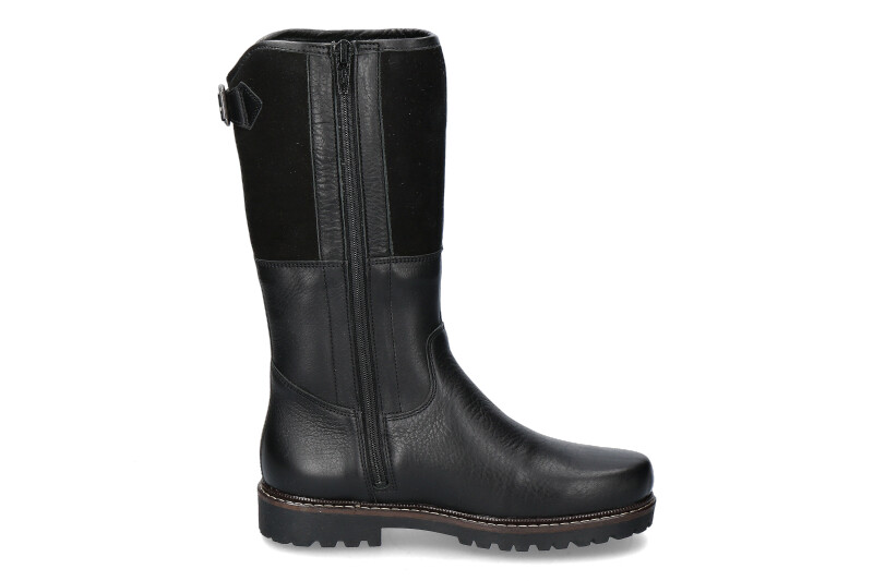 dirndl + bua Stiefel gefüttert PANIOLO VELOUR SCHWARZ (40) dirndl + bua Stiefel gefüttert PANIOLO VELOUR SCHWARZ (40)