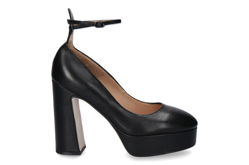 Lola Cruz Plateaupumps NAPPA NEGRO