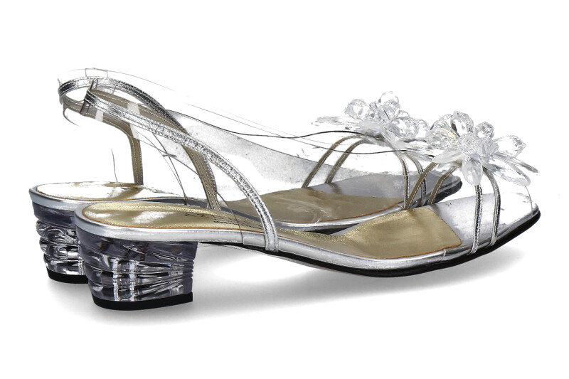Azuree Cannes Sandalette MACADA METAL ARGENT MOTF CRISTAL (39) Azuree Cannes Sandalette MACADA METAL ARGENT MOTF CRISTAL (39)