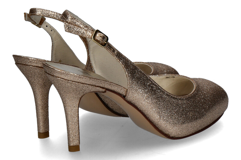 Stuart Weitzman Sandale LITLEY SAND MINI GLITTER (38½)