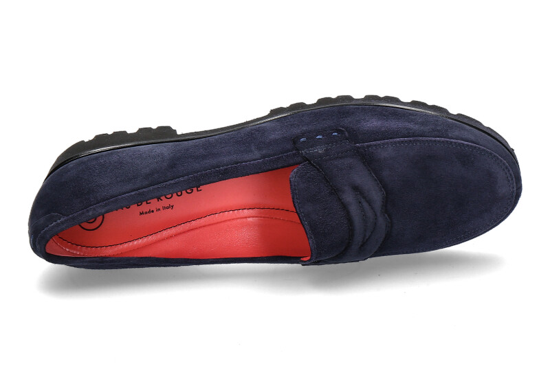 Pas de rouge Slipper MARTA CAMOSCIO INK (42½)