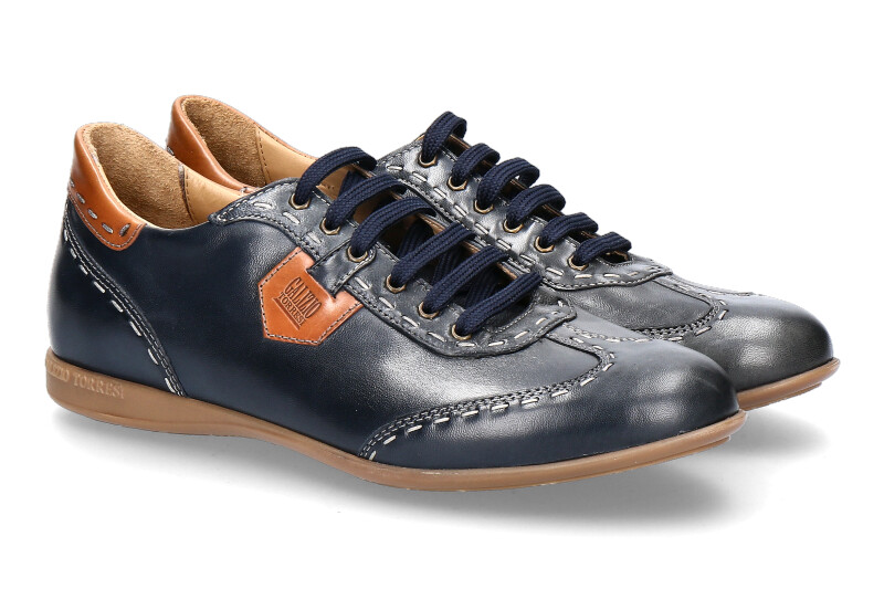 Galizio Torresi Sneaker KIND BLU CUOIO