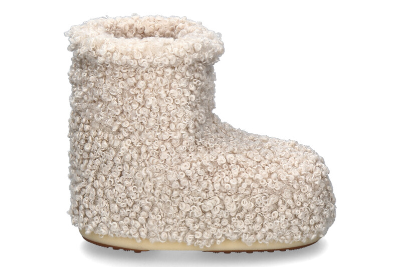 Moon Boot Snowboot ICON LOW CURLY- cream