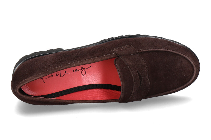 Pas de rouge by Gritti Slipper MARTA CAMOSCIO MORO (35½)