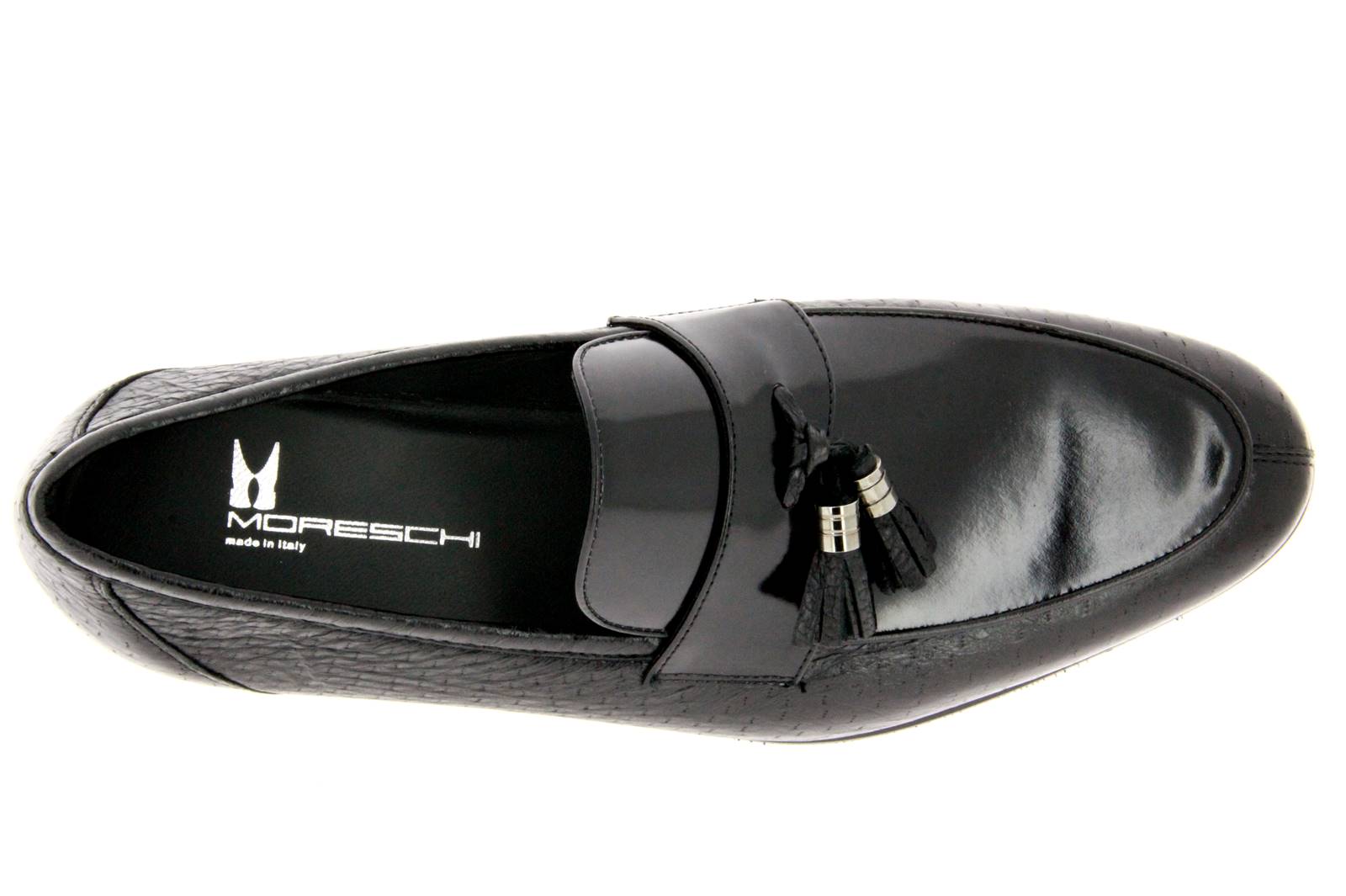 Moreschi Slipper PECCARY NERO (44)