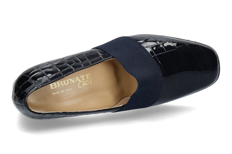 Brunate Trotteur ZOE APACHE BLU ELASTICO BLU (40½) Brunate Trotteur ZOE APACHE BLU ELASTICO BLU (40½)