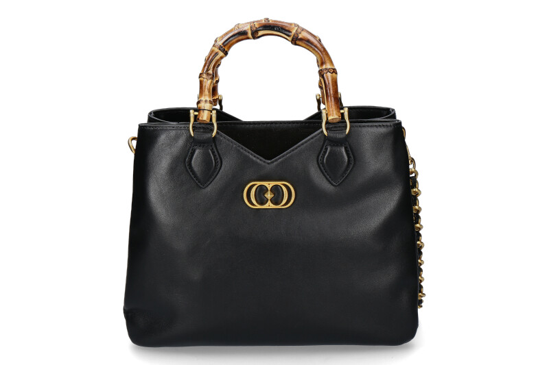 La Carrie Henkeltasche TRANSITION BELLOWS LEATHER SUEDE BLACK La Carrie Henkeltasche TRANSITION BELLOWS LEATHER SUEDE BLACK