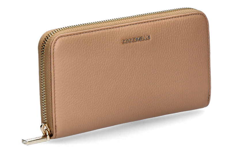 Coccinelle Portemonnaie METALLIC SOFT TOASTED Coccinelle Portemonnaie METALLIC SOFT TOASTED
