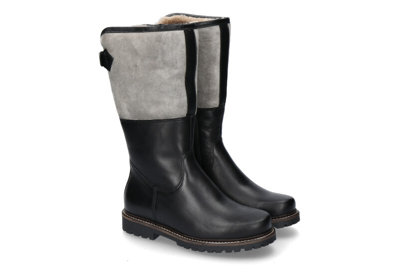 Dirndl + Bua Stiefel gefüttert PANIOLO VELOUR SCHWARZ KHAKI (42) Dirndl + Bua Stiefel gefüttert PANIOLO VELOUR SCHWARZ KHAKI (42)