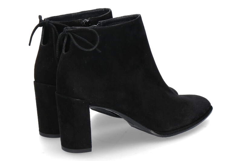 Stuart Weitzman Stiefelette LOFTY BLACK SUEDE (39)