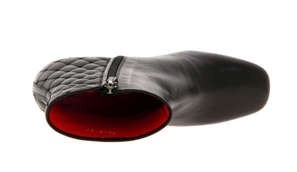 Pas de rouge Stiefelette CHANTA NAPPA NERO (40)