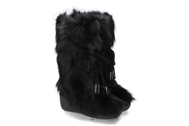 Diavolezza Fellstiefel FOXY NERO (39)