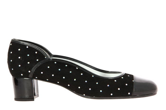 Azuree Cannes Pumps RALLYE MOON VERNIS NOIR (39)