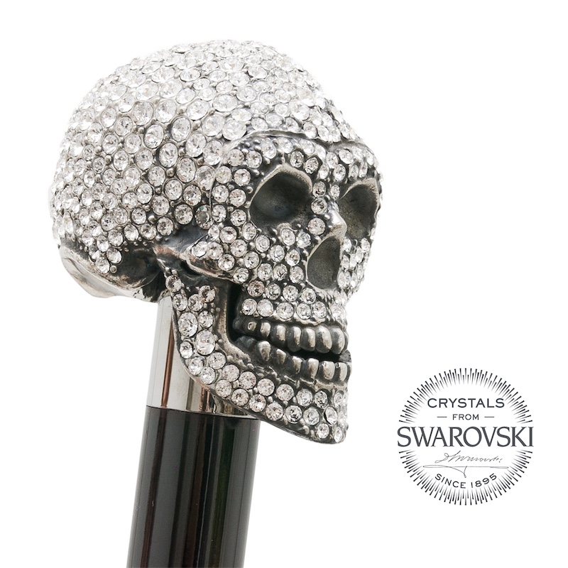 Pasotti Schuhanzieher TESCHIO SWAROVSKI SILBER