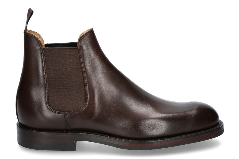 Crockett & Jones Boot CHELSEA 5 WAX CALF- dunkelbraun