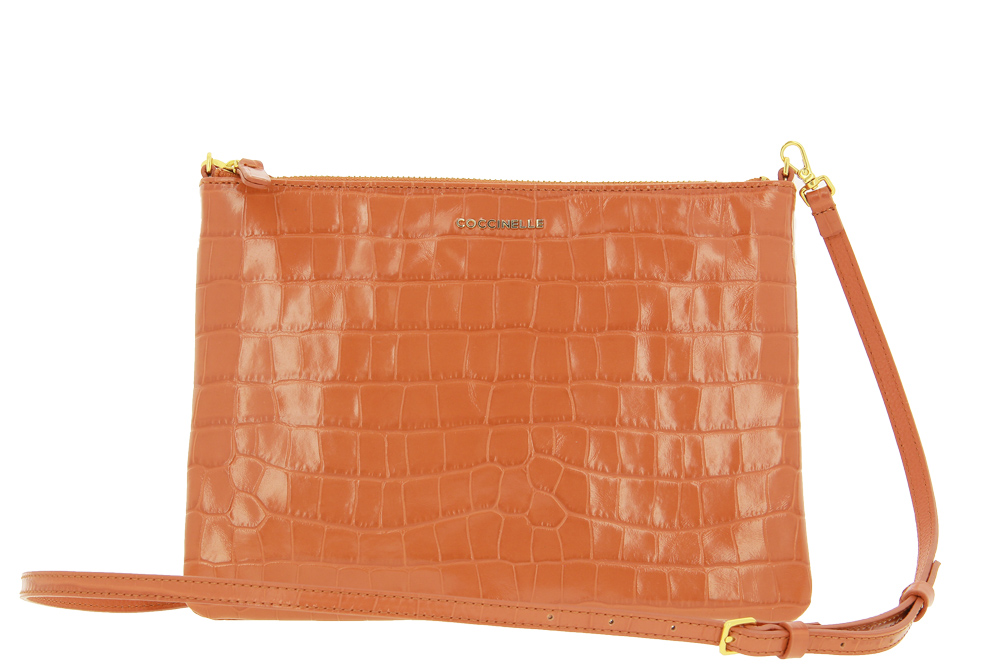 Coccinelle Clutch MINI CHESTNUT