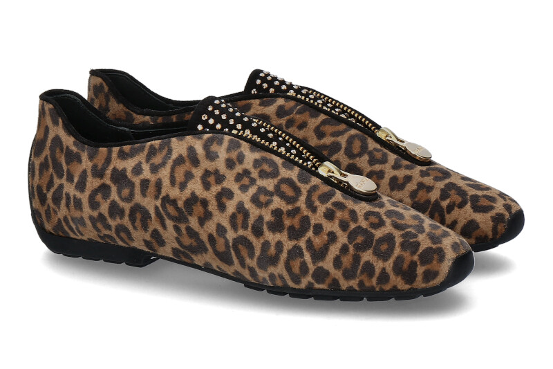 Mania Slipper CAMOISCO LEOPARDINO SWAROVSKI (38)