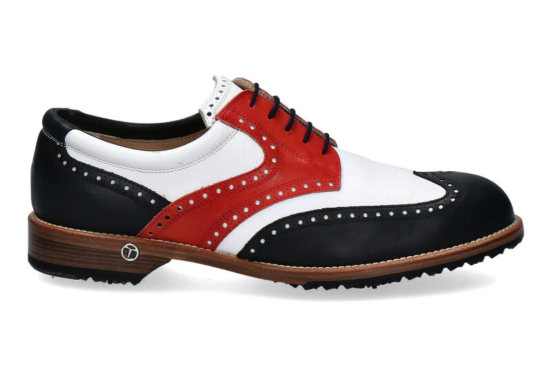 Tee Golf Shoes Golfschuh TOMMY VARIO BLU BIANCO ROSSO (42½) Tee Golf Shoes Golfschuh TOMMY VARIO BLU BIANCO ROSSO (42½)