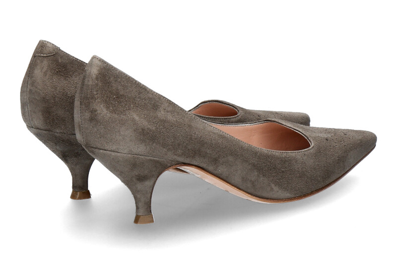 Unützer Pumps CAMOSCIO VELUKID GRIGIO (38½)