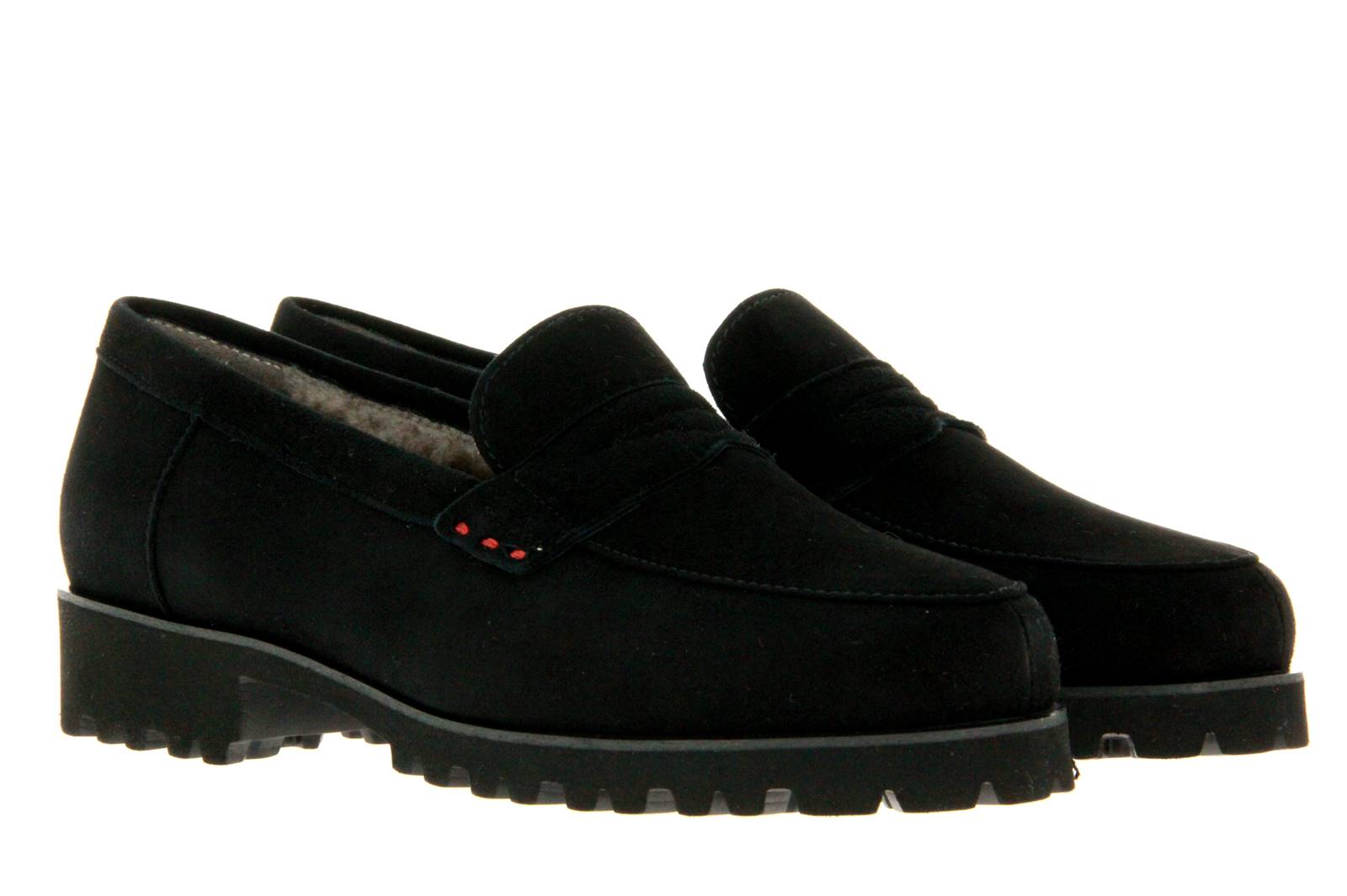 Pas de rouge Slipper gefüttert MARTA CAMOSCIO NERO (38) Pas de rouge Slipper gefüttert MARTA CAMOSCIO NERO (38)