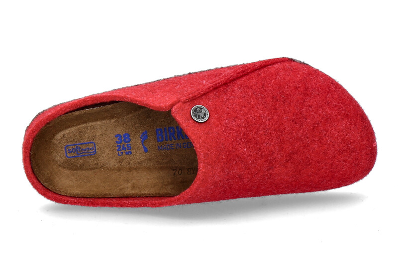 Birkenstock Clogs SCHMAL ZERMATT RIVET BASIC RED (42) Birkenstock Clogs SCHMAL ZERMATT RIVET BASIC RED (42)