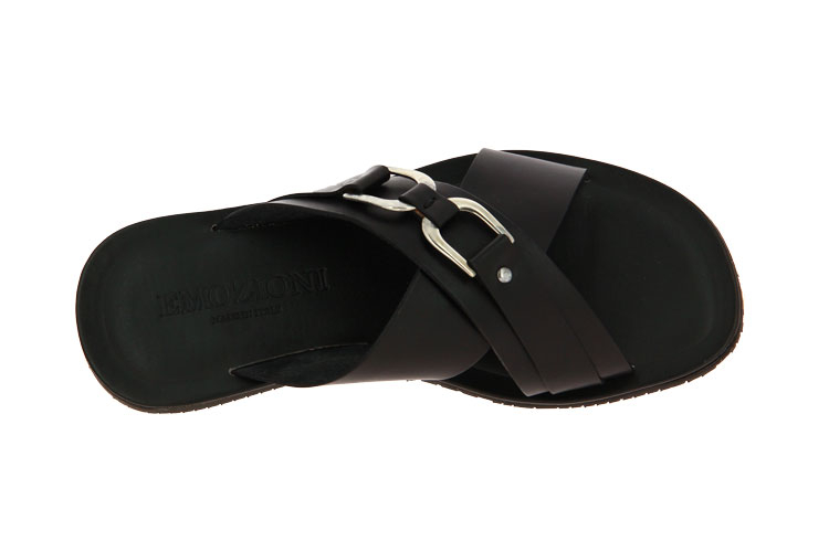 Emozioni Pantolette LEATHER BLACK (45)