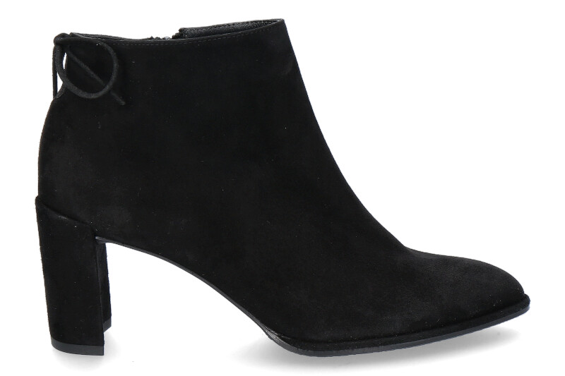 Stuart Weitzman Stiefelette LOFTY BLACK SUEDE (38½)