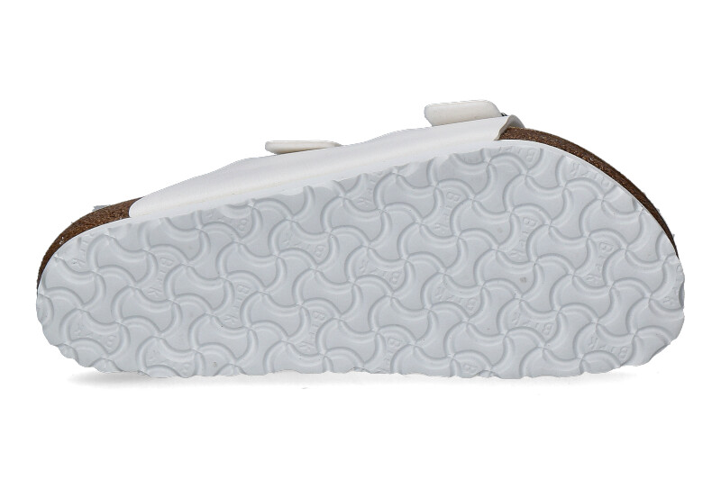 Birkenstock Pantolette ARIZONA NORMAL BIRKO-FLOR WEISS (48) Birkenstock Pantolette ARIZONA NORMAL BIRKO-FLOR WEISS (48)