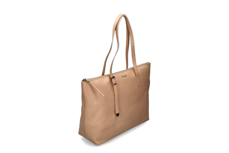 Coccinelle Shopper GRAIN LEATHER GLEEN TOASTED Coccinelle Shopper GRAIN LEATHER GLEEN TOASTED