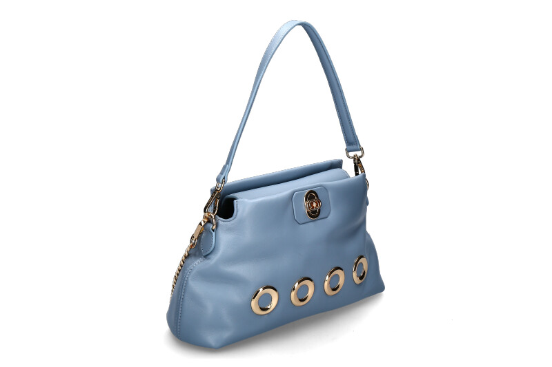 La Carrie Schultertasche THE EYE SQUARE MEDIUM LEATHER JEANS La Carrie Schultertasche THE EYE SQUARE MEDIUM LEATHER JEANS