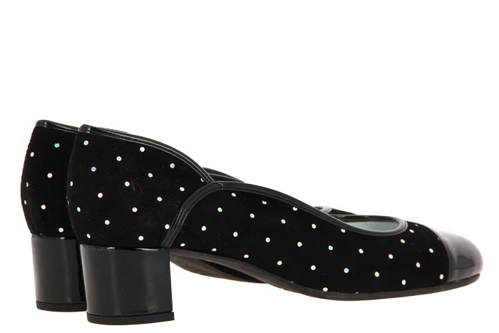 Azuree Cannes Pumps RALLYE MOON VERNIS NOIR (39)