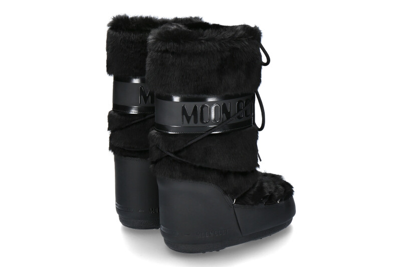 Moon Boot Snowboot CLASSIC FAUX FUR BLACK (39-41) Moon Boot Snowboot CLASSIC FAUX FUR BLACK (39-41)