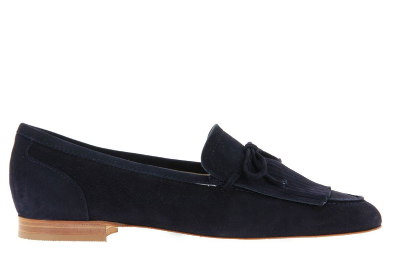 Luca Grossi Loafer CAMOSCIO BLEU (41)