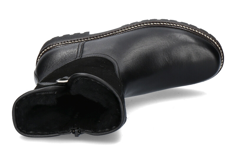 Dirndl + Bua Stiefelette gefüttert PANIOLO VELOUR SCHWARZ (40) Dirndl + Bua Stiefelette gefüttert PANIOLO VELOUR SCHWARZ (40)