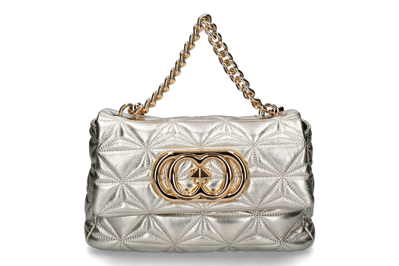 La Carrie Umhängetasche SHINY STEPHY MEDIUM LEATHER GOLD La Carrie Umhängetasche SHINY STEPHY MEDIUM LEATHER GOLD